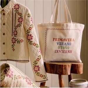 Sézane Lucia Vergara tote bag